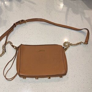 Rebecca Minkoff Tan Leather Crossbody Bag
